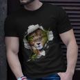 Lion Safari Animal Zoo Animal Lion T-Shirt Gifts for Him