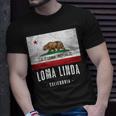 Loma Linda California Cali City Souvenir Ca Flag Top T-Shirt Gifts for Him