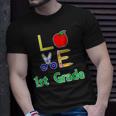 Love 1St Grade Gift Back To Elementary School Funny Unisex T-Shirt Gifts for Him