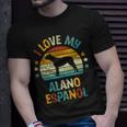 Love My Alano Espanol Or Spanish Bulldog Dog T-Shirt Gifts for Him