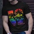 Love Is Love Gay Pride Lgbt Beach Unisex T-Shirt Gifts for Him