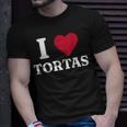 I Love Tortas Mexican Food T-Shirt Gifts for Him