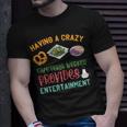 Lunch Lady Crazy Cafeteria Worker Salad Entertainment T-Shirt Gifts for Him
