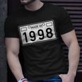 Made In 1998 Car Lover Birthday Gift Design Unisex T-Shirt Gifts for Him