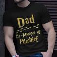 Magical Dad Manager Of Mischief Birthday Family Matching Unisex T-Shirt Gifts for Him