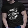 Mccormick Funny Surname Family Tree Birthday Reunion Gift Unisex T-Shirt Gifts for Him