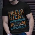Mechanical Engineer Engineering Efficiency Quote T-Shirt Gifts for Him
