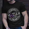Memories Matter Fight Against Alzheimer's T-Shirt Gifts for Him