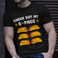 Mens Fitness Taco Funny Mexican 6Pack Gymer For Taco Lovers 1 Unisex T-Shirt Gifts for Him