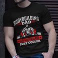 Mens Gym Bodybuilding Fitness Training Weightlifting Dad Unisex T-Shirt Gifts for Him