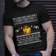 Merry Christmas And A Blessed Yule Ugly Christmas Sweaters T-Shirt Gifts for Him