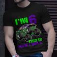 Monster Trucks Are My Jam 6Th Birthday Boy 6 Years Old T-Shirt Gifts for Him