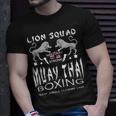 Muay Thai Kick Boxing Training T-Shirt Gifts for Him