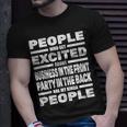 Mullet Pride Front Party Business - Funny Redneck Mullet Unisex T-Shirt Gifts for Him