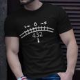 Musical Tuning Fork 440 432 Hz Tune Conspiracy Music Playing T-Shirt Gifts for Him