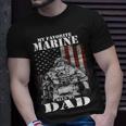 My Favorite Marine Calls Me Dad Fars Day Marine Unisex T-Shirt Gifts for Him