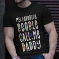 My Favorite People Call Me Papa For Grandpa Fathers Unisex T-Shirt Gifts for Him