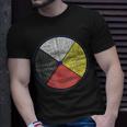 Native American Indian Words Of The Medicine Wheel Spiritual Unisex T-Shirt Gifts for Him