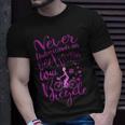Never Underestimate An Old Woman With A Bicycle Funny Quote Unisex T-Shirt Gifts for Him