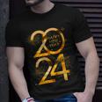 New Years Eve Party Supplies 2024 Happy New Year Fireworks T-Shirt Gifts for Him