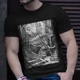 Occult Gothic Dark Aesthetic Satanic Macabre Horror Emo Goth T-Shirt Gifts for Him