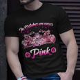 In October We Wear Pink Motorcycles Biker T-Shirt Gifts for Him