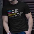 Pansexual Pride Girls Boys Genderless Humans Are Cute Lgbt Unisex T-Shirt Gifts for Him