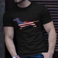 Patriotic 4Th Of July Weiner Dachshund Dog Unisex T-Shirt Gifts for Him