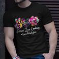 Peace Love Cooking Lunch Lady Life Tie Dye Lunch Lady T-Shirt Gifts for Him