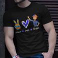 Peace Love Funny Lover For Men Woman Kids Blippis Unisex T-Shirt Gifts for Him