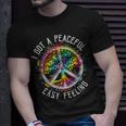 I Got Peaceful Easy-Feeling Tie Dye Hippie 1960S Peaceful T-Shirt Gifts for Him