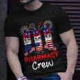 Pharmacy Crew 4Th Of July Cute Pills American Patriotic Unisex T-Shirt Gifts for Him