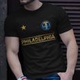 Philadelphia City Star Bell Badge er T-Shirt Gifts for Him