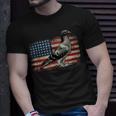 Pigeon Bird 4Th Of July Usa Patriotic Pigeon Usa Flag Unisex T-Shirt Gifts for Him