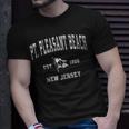 Point Pleasant Beach Nj Vintage Nautical Boat Anchor Flag T-Shirt Gifts for Him