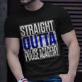 Police Officer Academy Graduation Straight Outta T-Shirt Gifts for Him