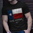 Port Arthur Tx Texas Flag City State T-Shirt Gifts for Him