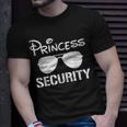 Princess Security Funny Birthday Halloween Party Design Unisex T-Shirt Gifts for Him