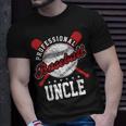 Professional Baseball Uncle Team Sport Unisex T-Shirt Gifts for Him