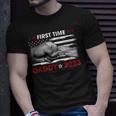 Promoted To Daddy 2023 First Time Fathers Day New Dad Mens Gift For Mens Unisex T-Shirt Gifts for Him