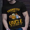 Promoted To Uncle Est 2024 Pregnancy Announcement T-Shirt Gifts for Him