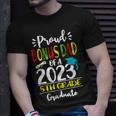Proud Bonus Dad Of A Class Of 2023 5Th Grade Graduate Unisex T-Shirt Gifts for Him