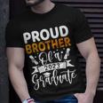 Proud Brother Of A 2023 Graduate Senior Family Graduation Funny Gifts For Brothers Unisex T-Shirt Gifts for Him