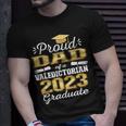Proud Dad Of 2023 Valedictorian Class 2023 Graduate Unisex T-Shirt Gifts for Him