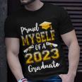 Proud Myself Of A Class Of 2023 Graduate Senior Graduation Unisex T-Shirt Gifts for Him