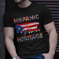 Puerto Rico Flag Hispanic Heritage Boricua Rican T-Shirt Gifts for Him
