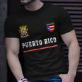 Puerto Rico SportSoccer Jersey Flag Football Unisex T-Shirt Gifts for Him