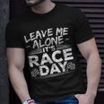 Race Day Drag Racing Gifts Dirt Track Race Car Racing Funny Gifts Unisex T-Shirt Gifts for Him