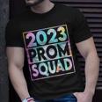 Retro 2023 Prom Squad 2022 Graduate Prom Class Of 2023 Gift Unisex T-Shirt Gifts for Him