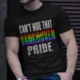 Retro 70S 80S Style Cant Hide That Vancouver Gay Pride Unisex T-Shirt Gifts for Him